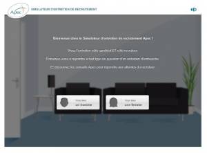 Simulateur d'entretien de recrutement APEC
