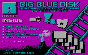 Big Blue Disk #54