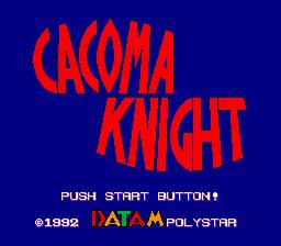 Cacoma Knight in Bizyland