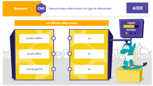 Reconnaître les déterminants