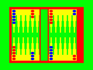 Color Backgammon