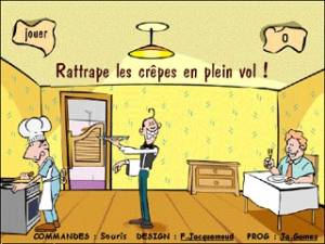 Rattrape les crêpes en plein vol !