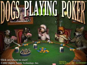 Dogs Playing Poker