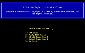 F-15 Strike Eagle II: Operation Desert Storm Scenario Disk