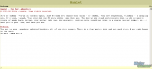 Hamlet: The Text Adventure