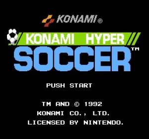 Konami Hyper Soccer