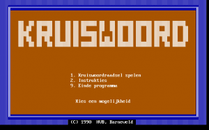 Kruiswoord