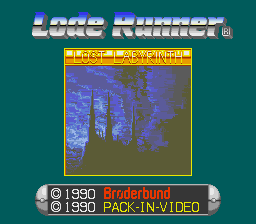 Lode Runner: Lost Labyrinth