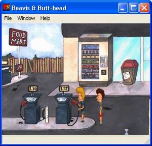 MTV's Beavis and Butt-Head in Virtual Stupidity