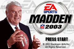 Madden NFL 2003