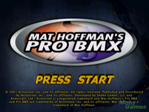 Mat Hoffman's Pro BMX