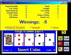 Noisy Video Poker and Blackjack