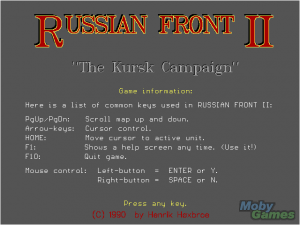 Russian Front II: The Kursk Campaign