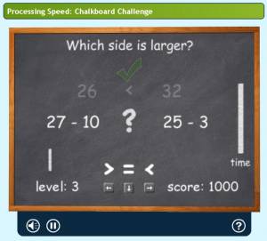 Lumosity : Chalkboard Challenge