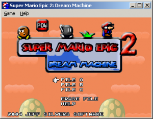 Super Mario Epic 2: Dream Machine