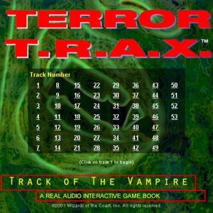 Terror T.R.A.X.: Track of the Vampire