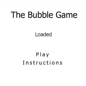 The Bubble Game