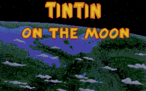 Tintin on the Moon