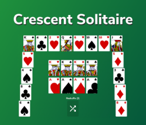 Crescent solitaire