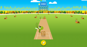 doodle cricket