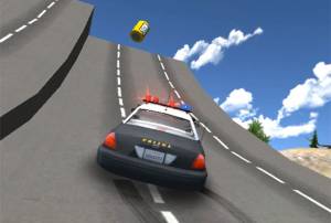 police-car-stunt-driver-drifted